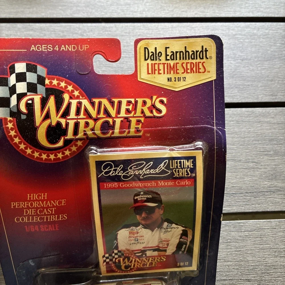 1995 Winner's Circle Lifetime Series #3 DALE EARNHARDT‎ 3/12 Goodwrench Silver